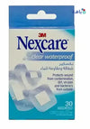 Nexcare Clear Waterproof Assorted Bandages 30pcs