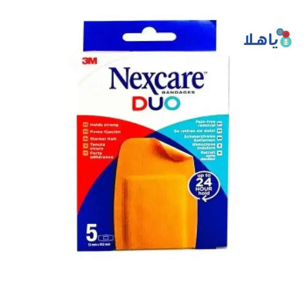 Nexcare 3M - Nexcare Duo Maxi Assorted Bandages 5pcs - N17 5 - Pharmazone - 