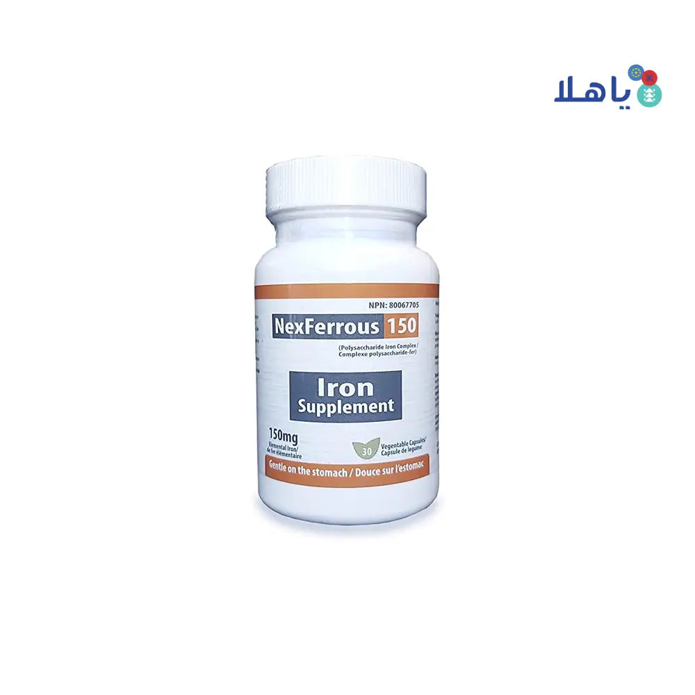 NEXFERROUS 150MG IRON SUPPLEMENT 30CAP