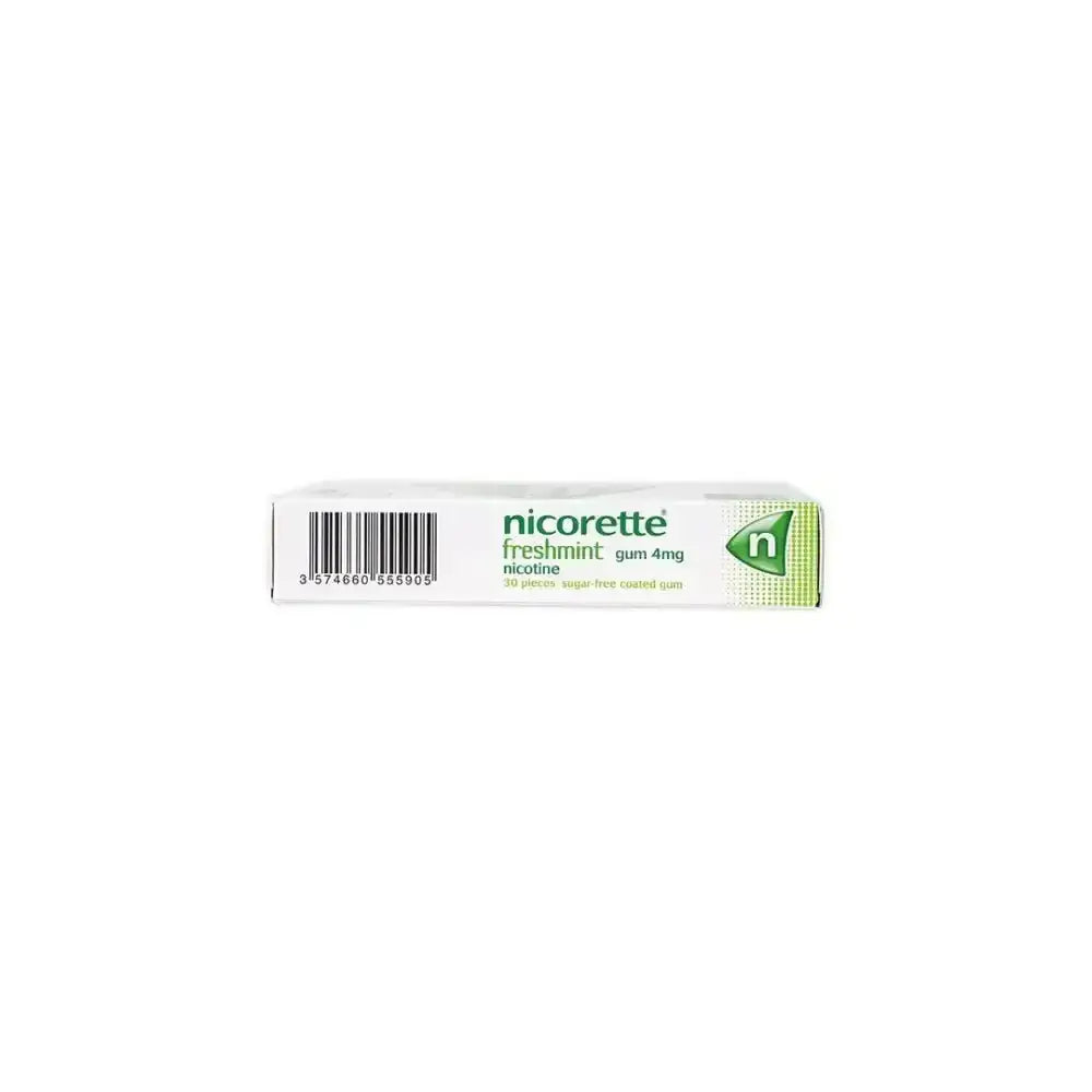 J&J CONSUMER - Nicorette Fresh Mint 4Mg Gum 30Pcs - Pharmazone - 