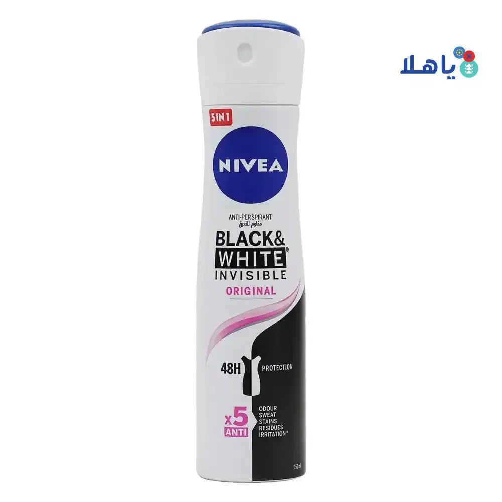 NIVEA - Nivea Invisible B&W 48h Anti - Perspirant Spray (W) 150ml - Pharmazone - 