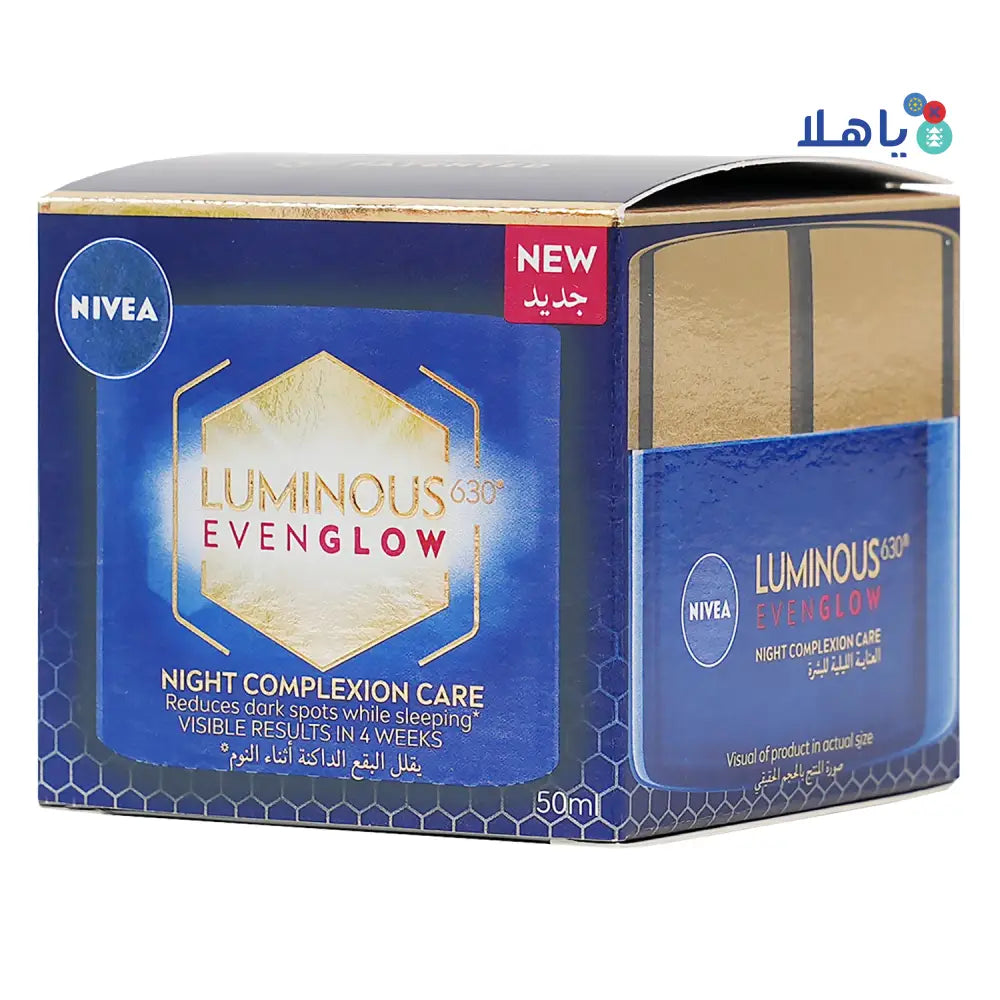 Nivea Luminous Evenglow Night Complexion Care 50ml