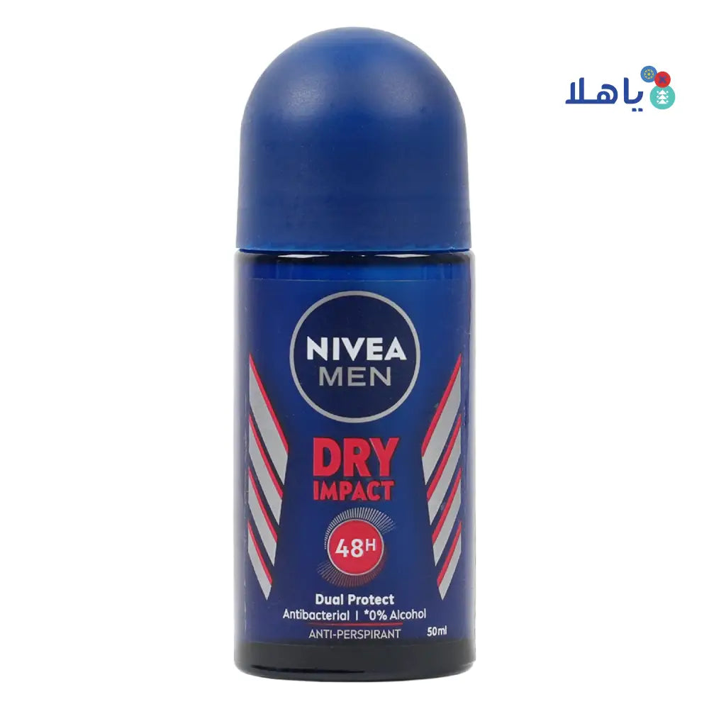 Nivea Men Dry Impact Deo Roll On 48H Anti-Perspirant 50ml