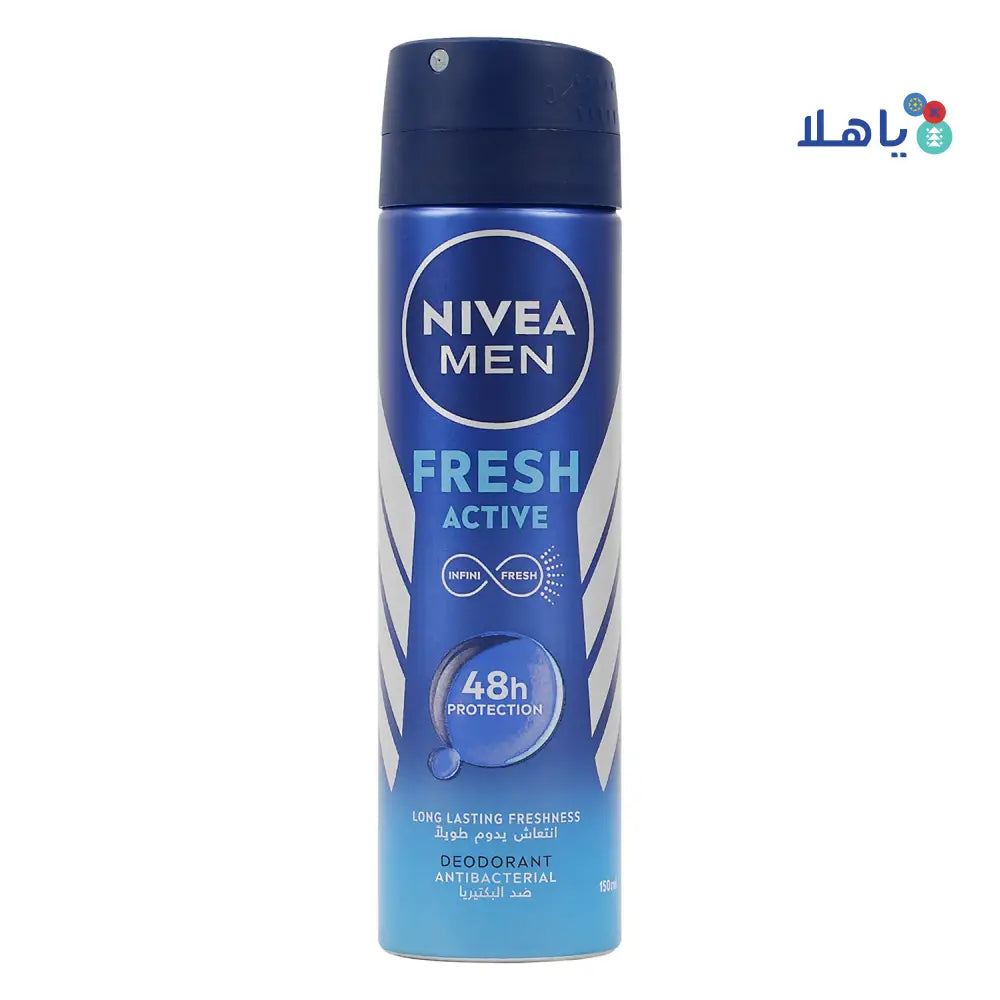 Nivea Men Fresh Active 48h Deodorant Spray 150ml