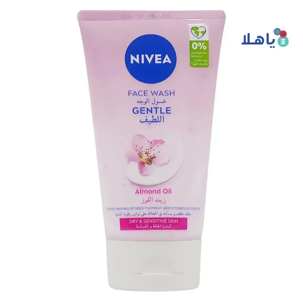 NIVEA - Nivea Gentle Face Wash Almond Oil 150ml - Pharmazone - 