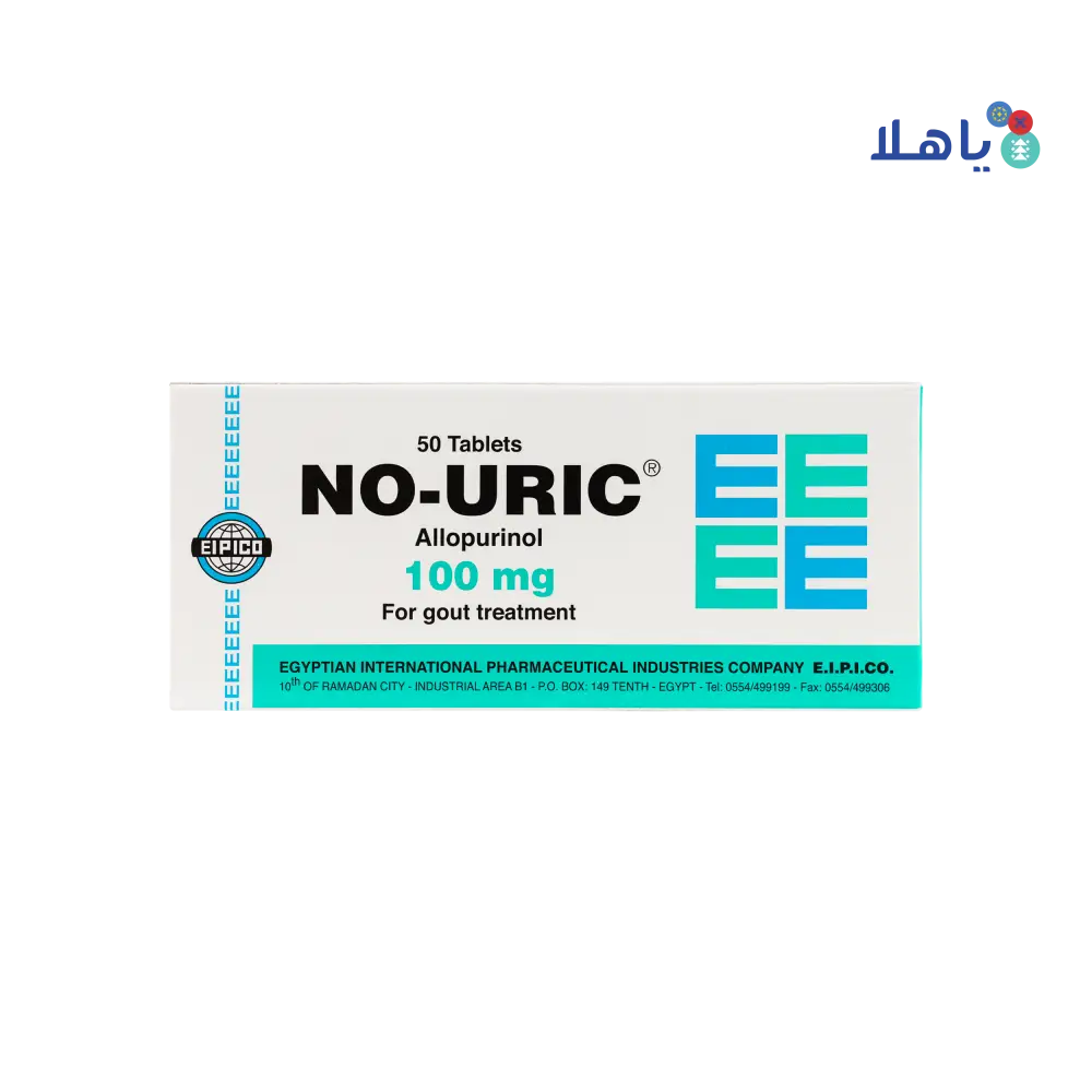 NO-URIC 100MG TABLETS 50 TAB