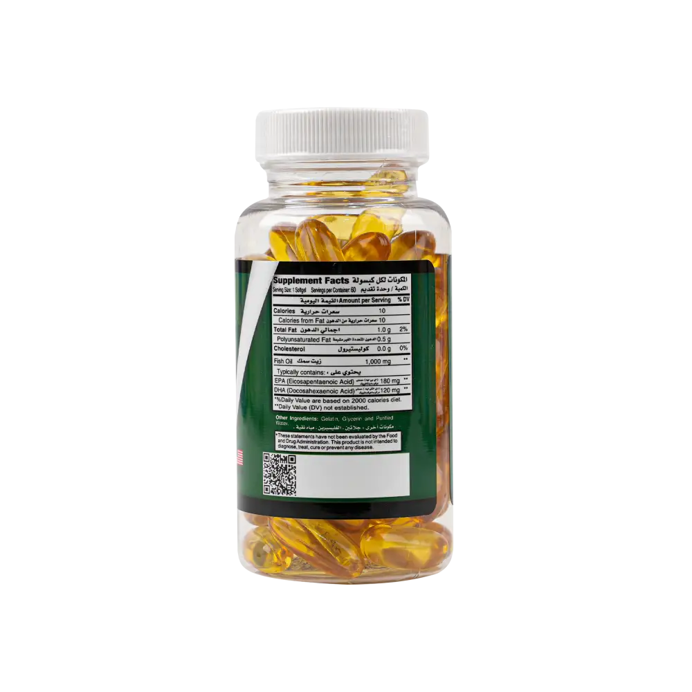 NOOR OMEGA-3 1000MG 60CAP