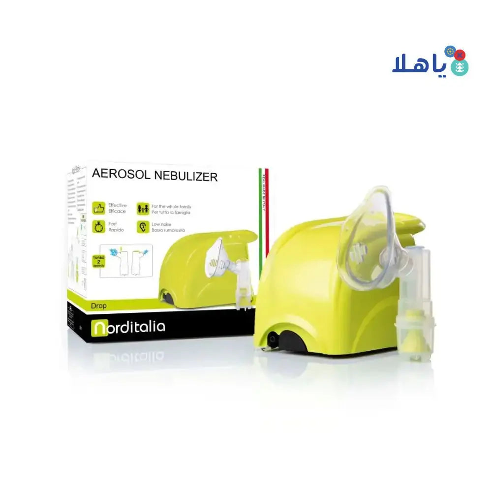 NORDITALIA - Norditalia Drop Family Compressor Nebulizer - Green - Pharmazone - 