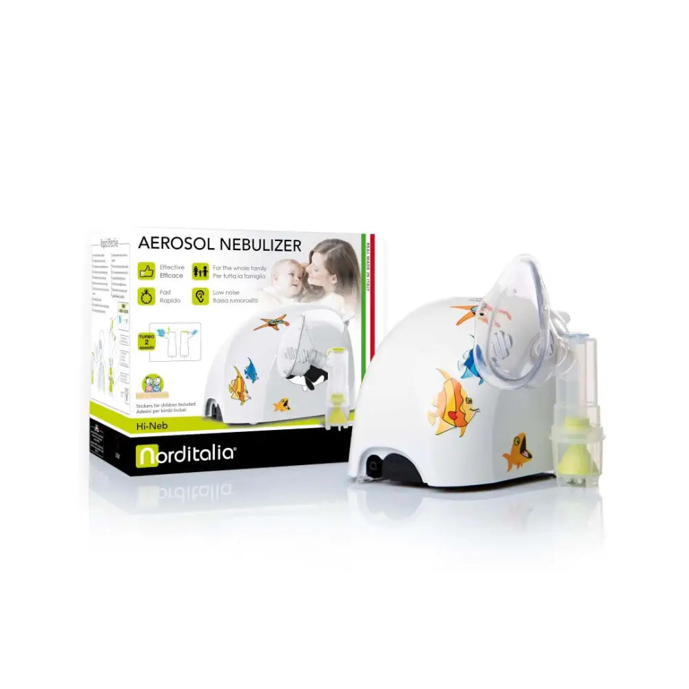 Norditalia Hi-Neb Baby & Family Compressor Nebulizer