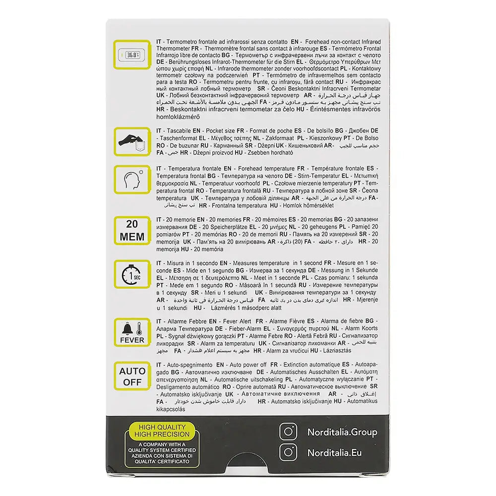 Norditalia Pocket Infrared Thermometer-KFT27