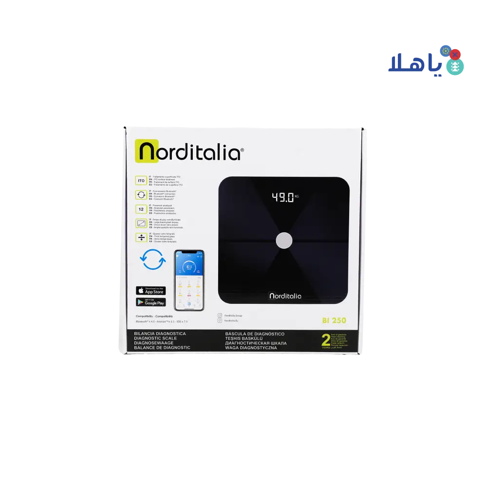 Norditalia Smart Body Composition Scale-BI250