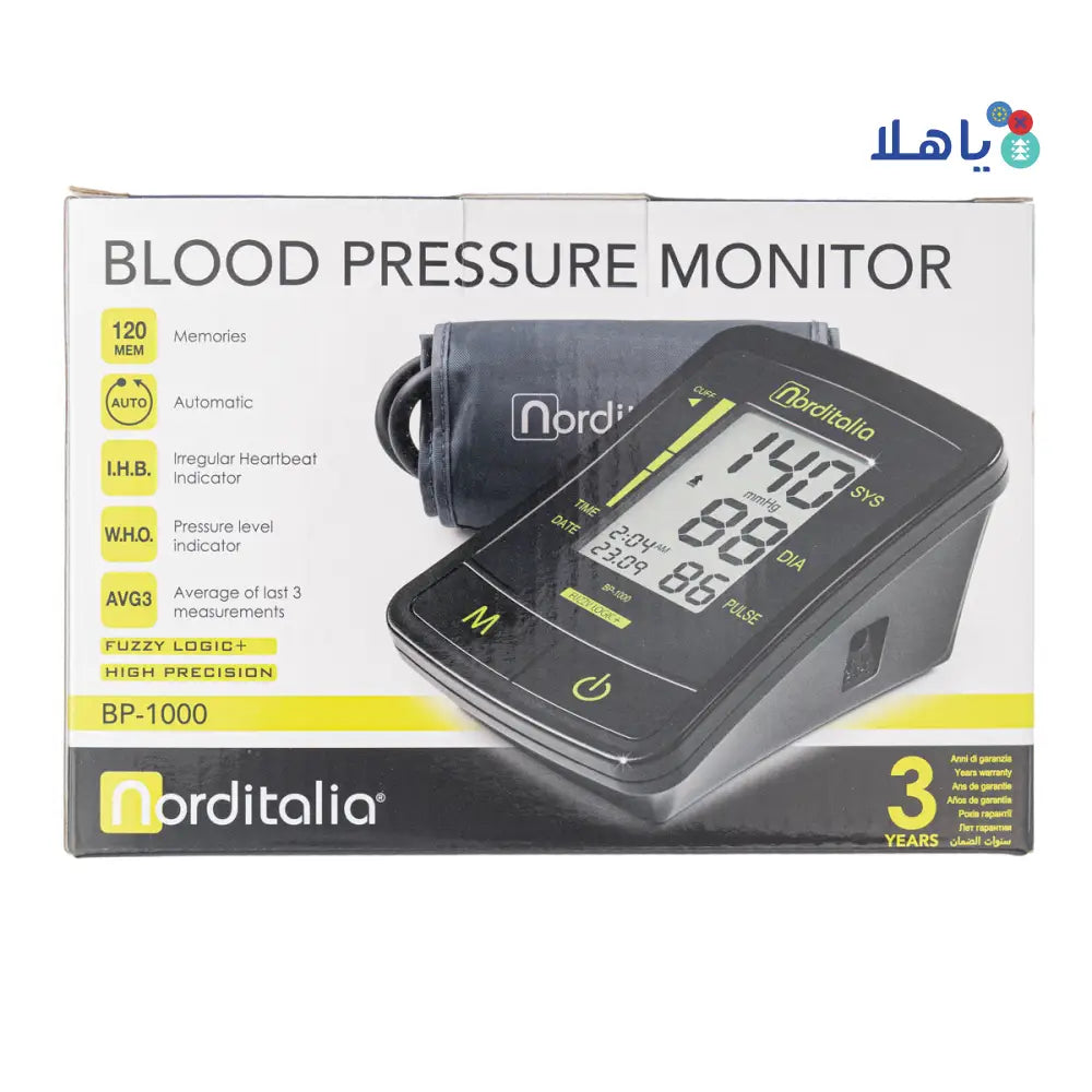 Norditalia Upper Arm BP Monitor-BP1000