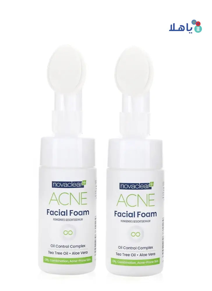 Novaclear Acne Facial Foam 100ml 1+1 Offer