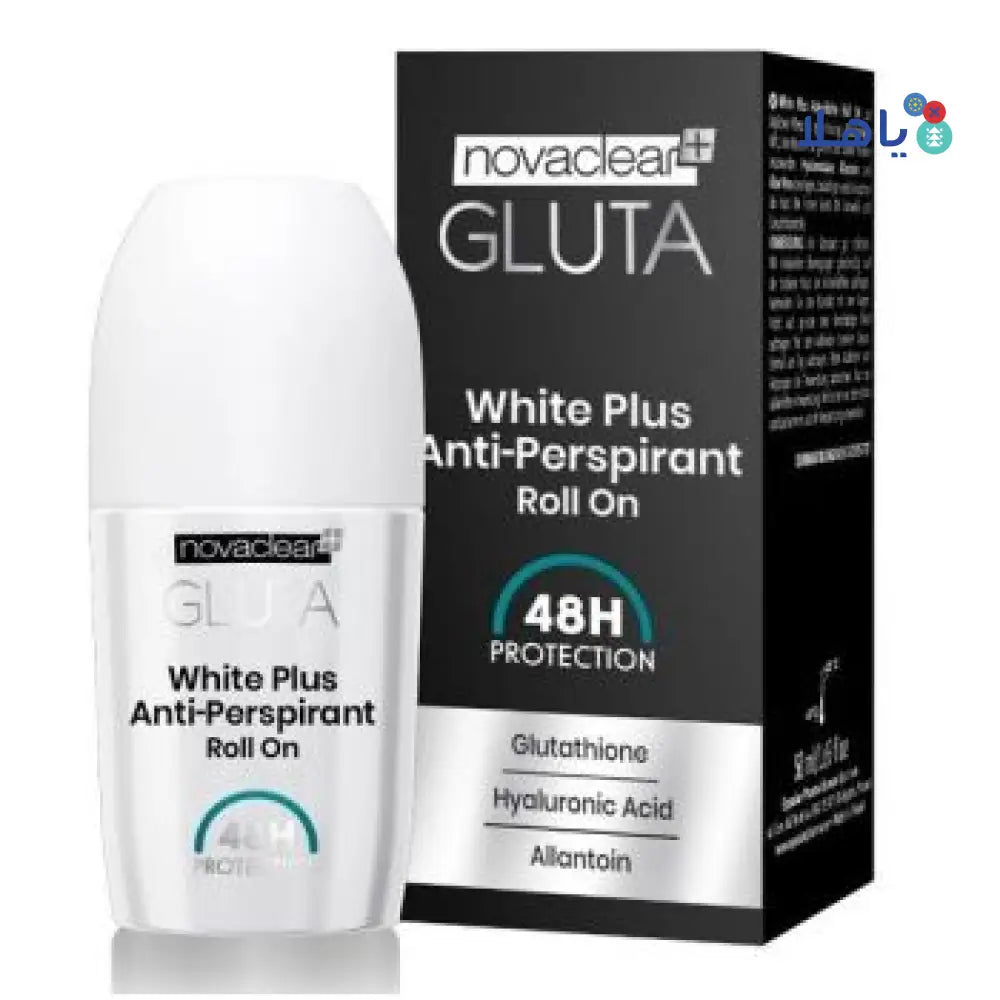 NOVACLEAR GLUTA WHITE PLUS 48H ROLL ON 50ML