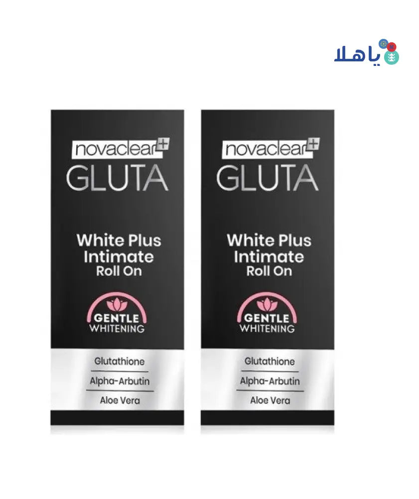 Novaclear Gluta White Plus Intimate Roll On 50ml 1+1 Offer