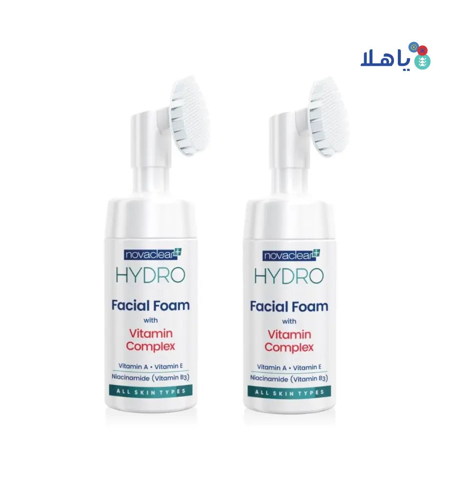 Novaclear Hydro Facial Foam With Vit Complex 100ml 1+1 Offer