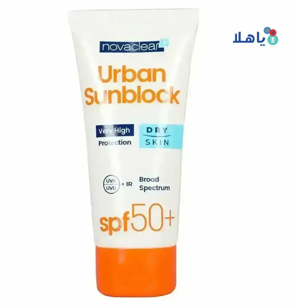 NOVACLEAR - NOVACLEAR URBAN SUNBLOCK SPF50+ 40ML - DRY SKIN - Pharmazone - 