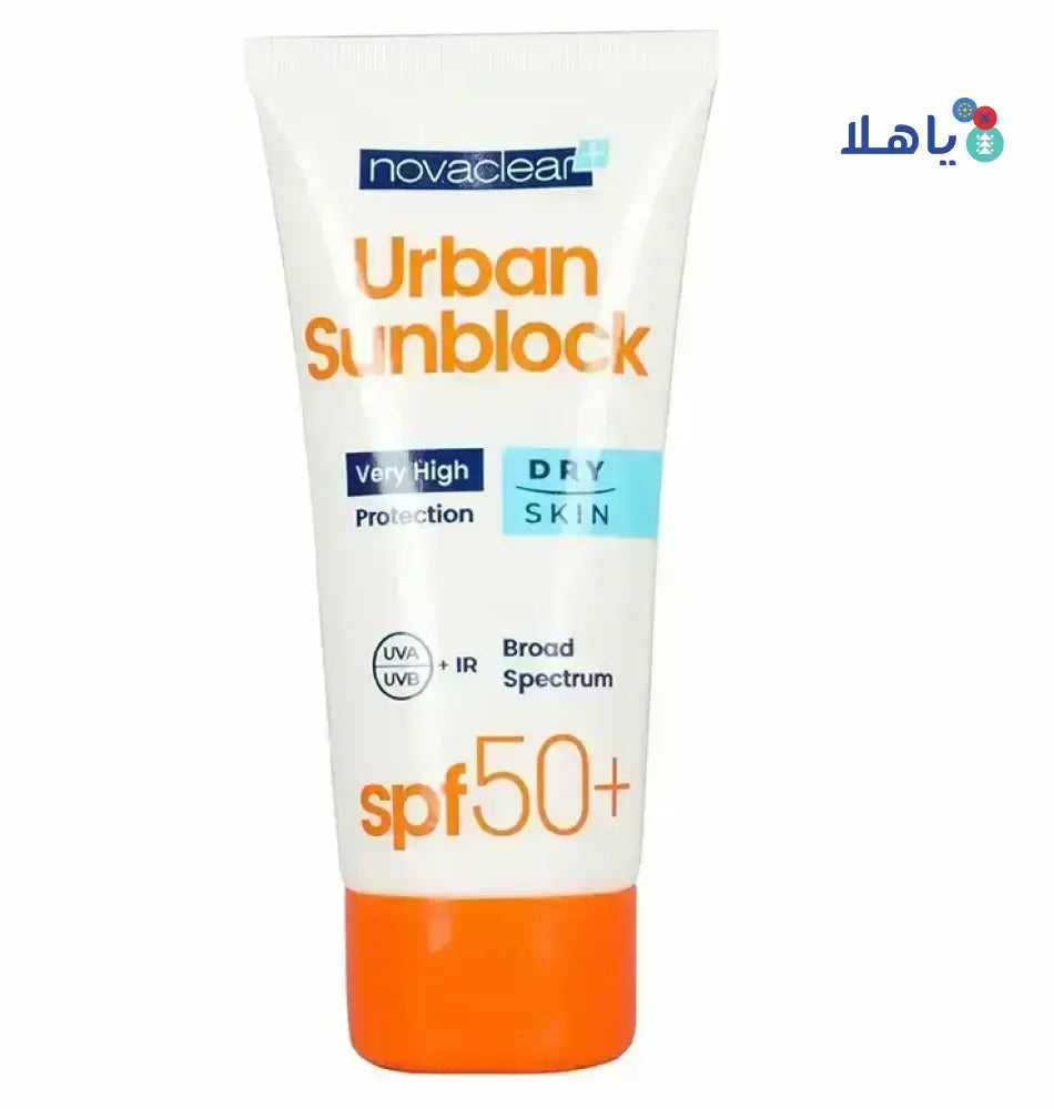 NOVACLEAR URBAN SUNBLOCK SPF50+ 40ML-DRY SKIN