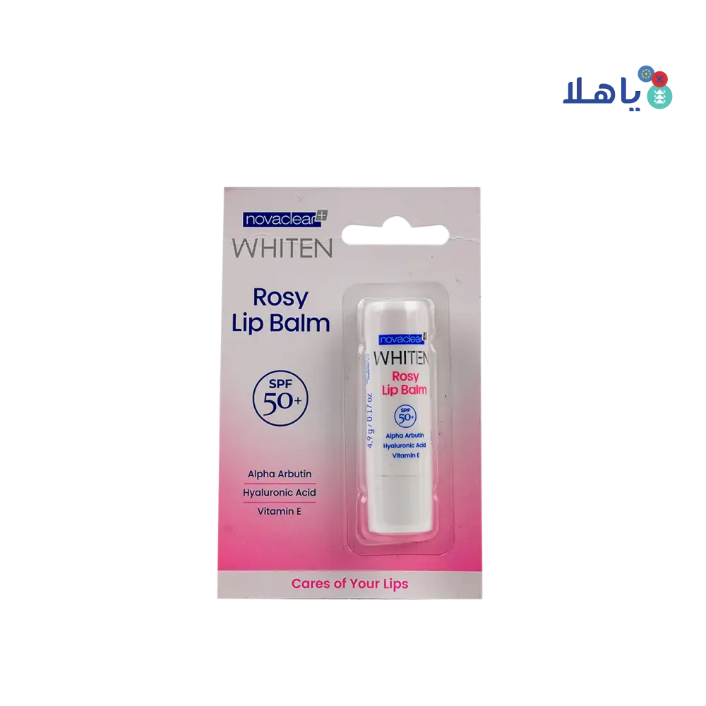 Novaclear Whiten Rosy Lip Balm SPF50+ 4.9g