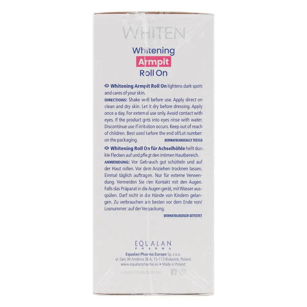 Novaclear Whitening Armpit Roll On 50ml 1+1 Offer