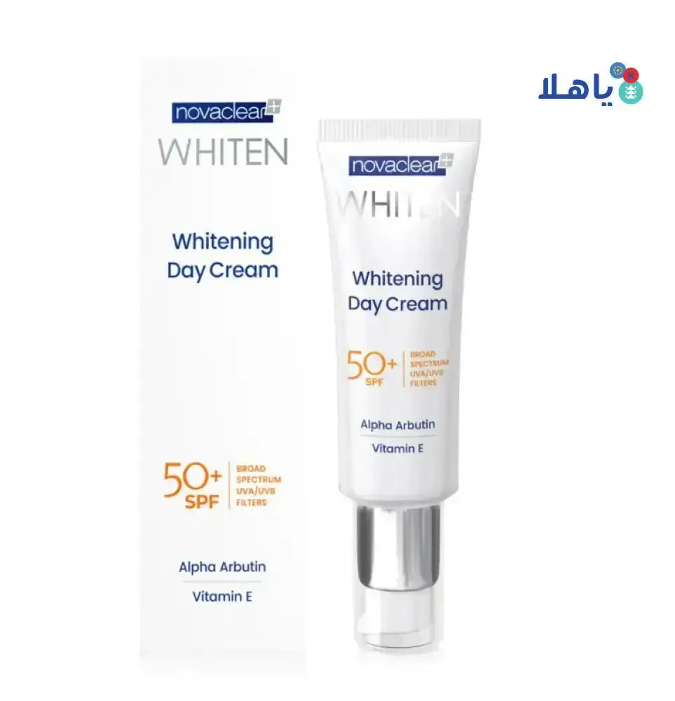 NOVACLEAR - NOVACLEAR WHITENING DAY CREAM SPF50+ 50ML - Pharmazone - 