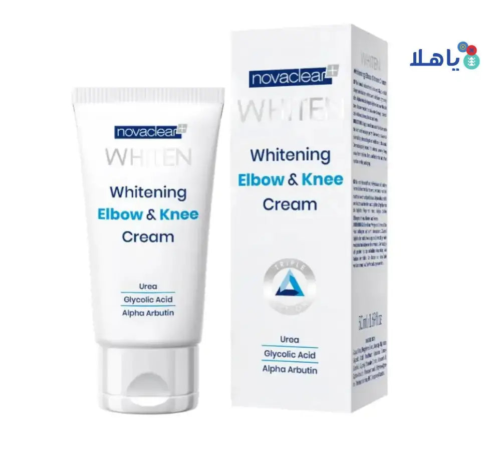 NOVACLEAR - NOVACLEAR WHITENING ELBOW & KNEE CREAM 50ML - Pharmazone - 