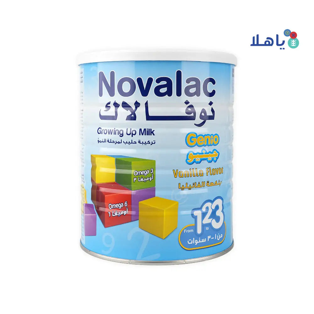 Novalac Genio Omega3 Vanilla From 1 To 3 800gm