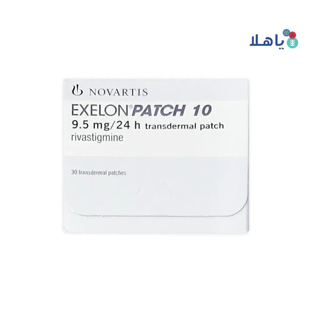 NOVARTIS PHARMA - EXELON PATCH 10 (9.5MG/24H) TRANSDERMAL 30 PATCHES - Pharmazone - 