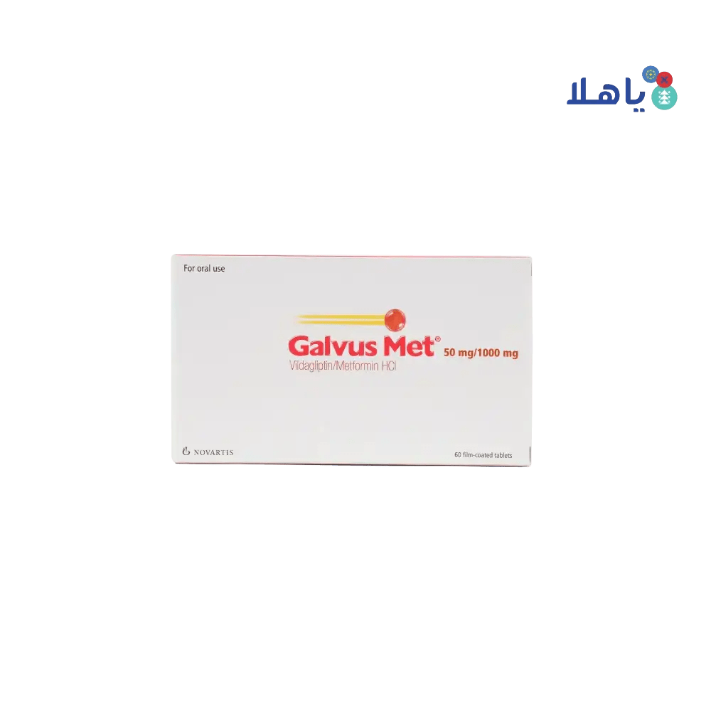 NOVARTIS PHARMA - GALVUSMET 50/1000MG FC 60 TAB - Pharmazone - 