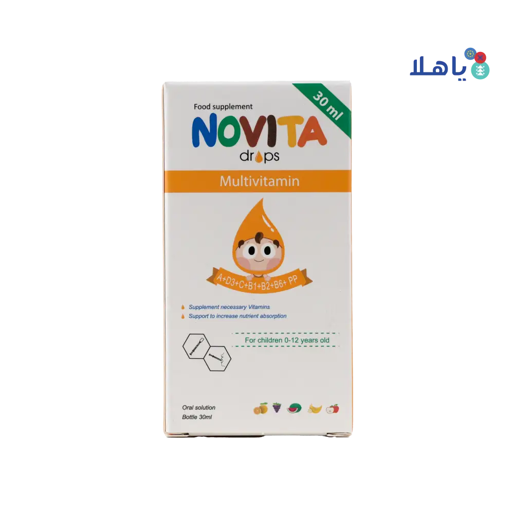 Novita Drops Multivitamin Oral Solution 30ml