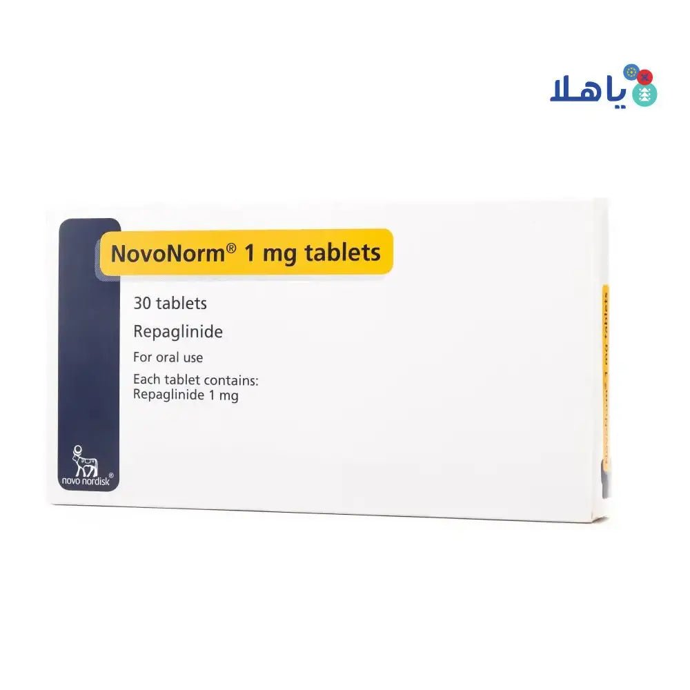 NOVO NORDISK - Novonorm 1Mg 30 Tablets - Pharmazone - 