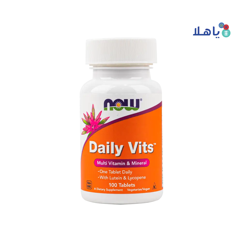 NOW DAILY VITS MULTI VIT&MIN 100 TAB