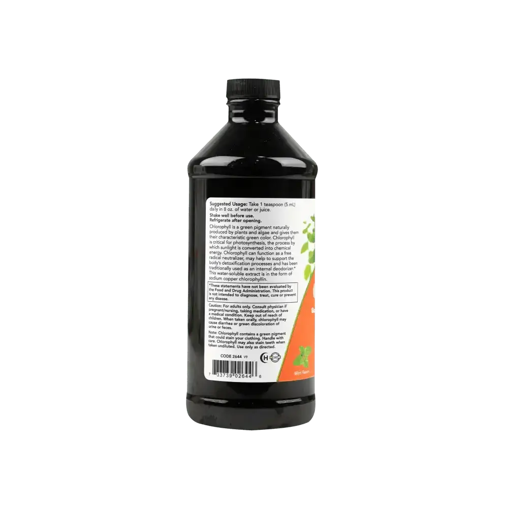 NOW FOODS - NOW LIQUID CHLOROPHYLL 473ML - Pharmazone - 