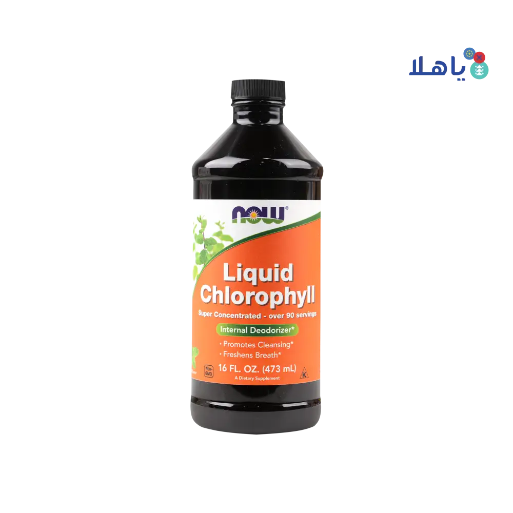 NOW LIQUID CHLOROPHYLL 473ML