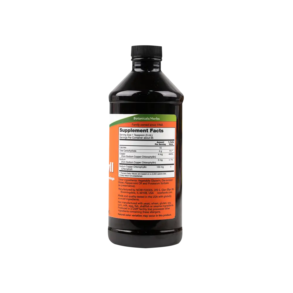 NOW LIQUID CHLOROPHYLL 473ML