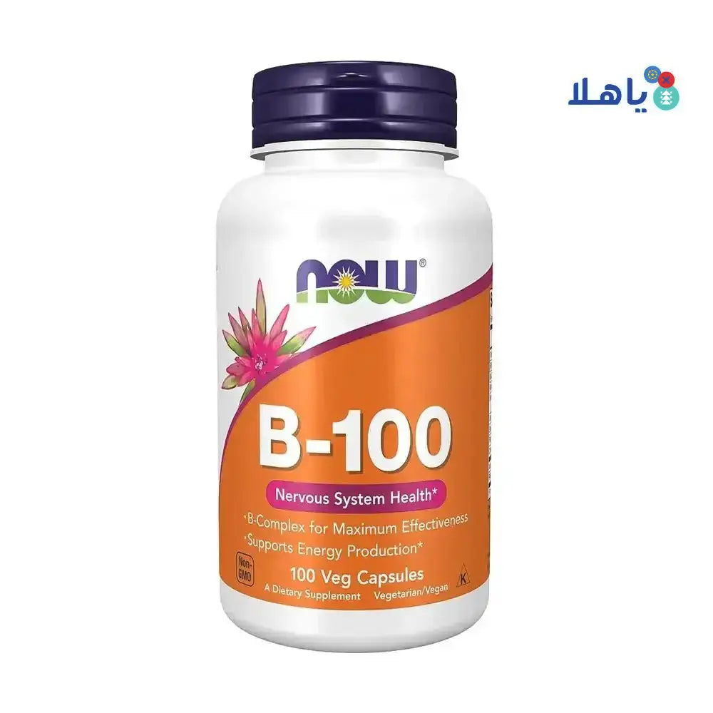 NOW FOODS - NOW VITAMIN B - 100 100 VEG CAP - Pharmazone - 