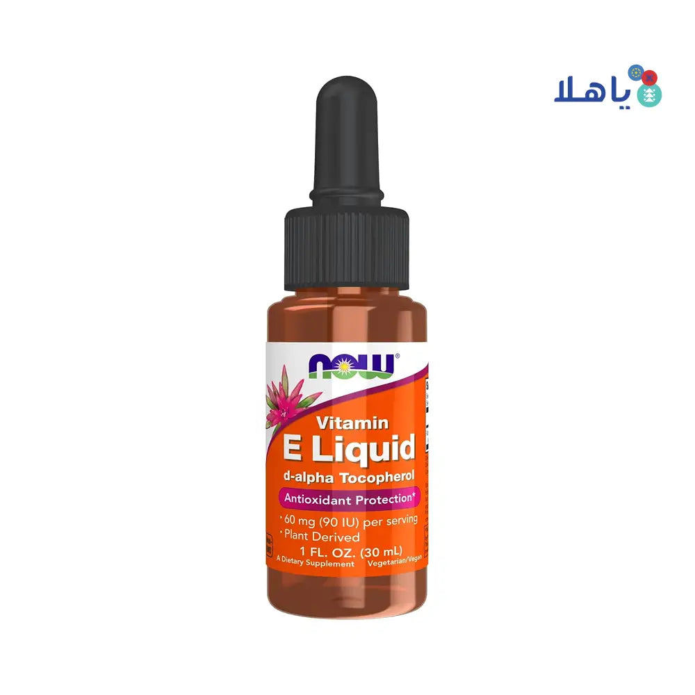 NOW VITAMIN E LIQUID 60MG (90 IU) 30ML