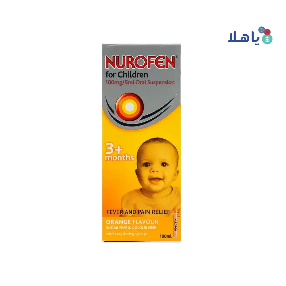 RB CONSUMER - Nurofen Children Suspension 100Ml - Pharmazone - 