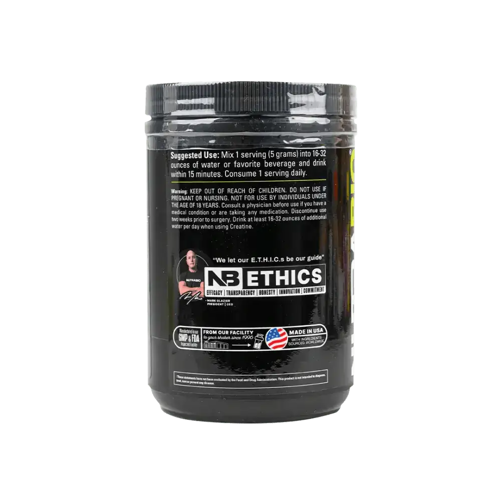 NUTRABIO - Nutrabio Creatine Monohydrate Powder 500G - Pharmazone - 