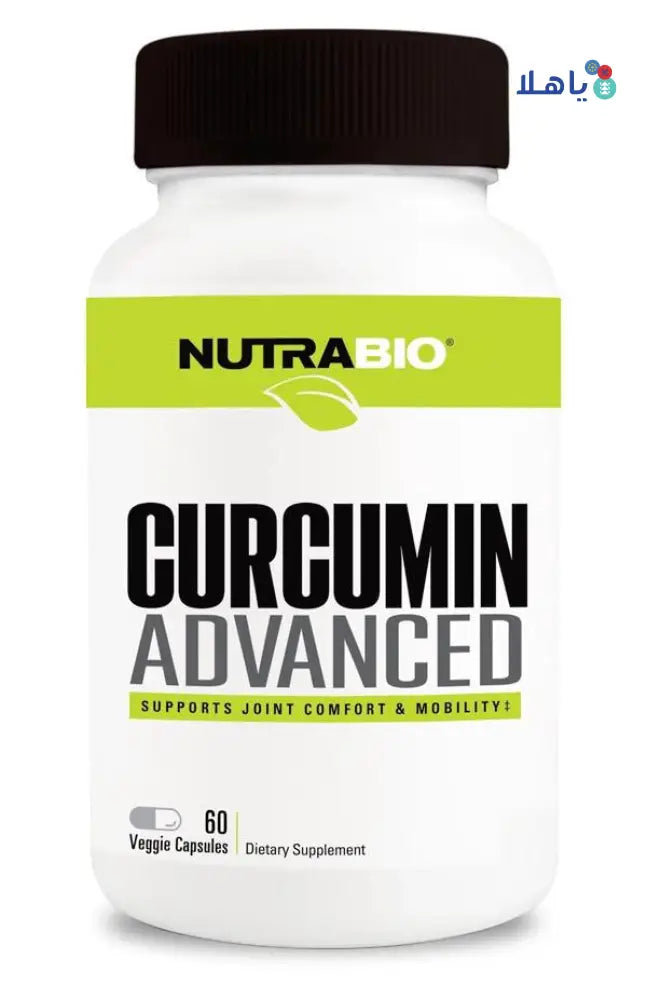 NUTRABIO CURCUMIN ADVANCED 60 CAPS