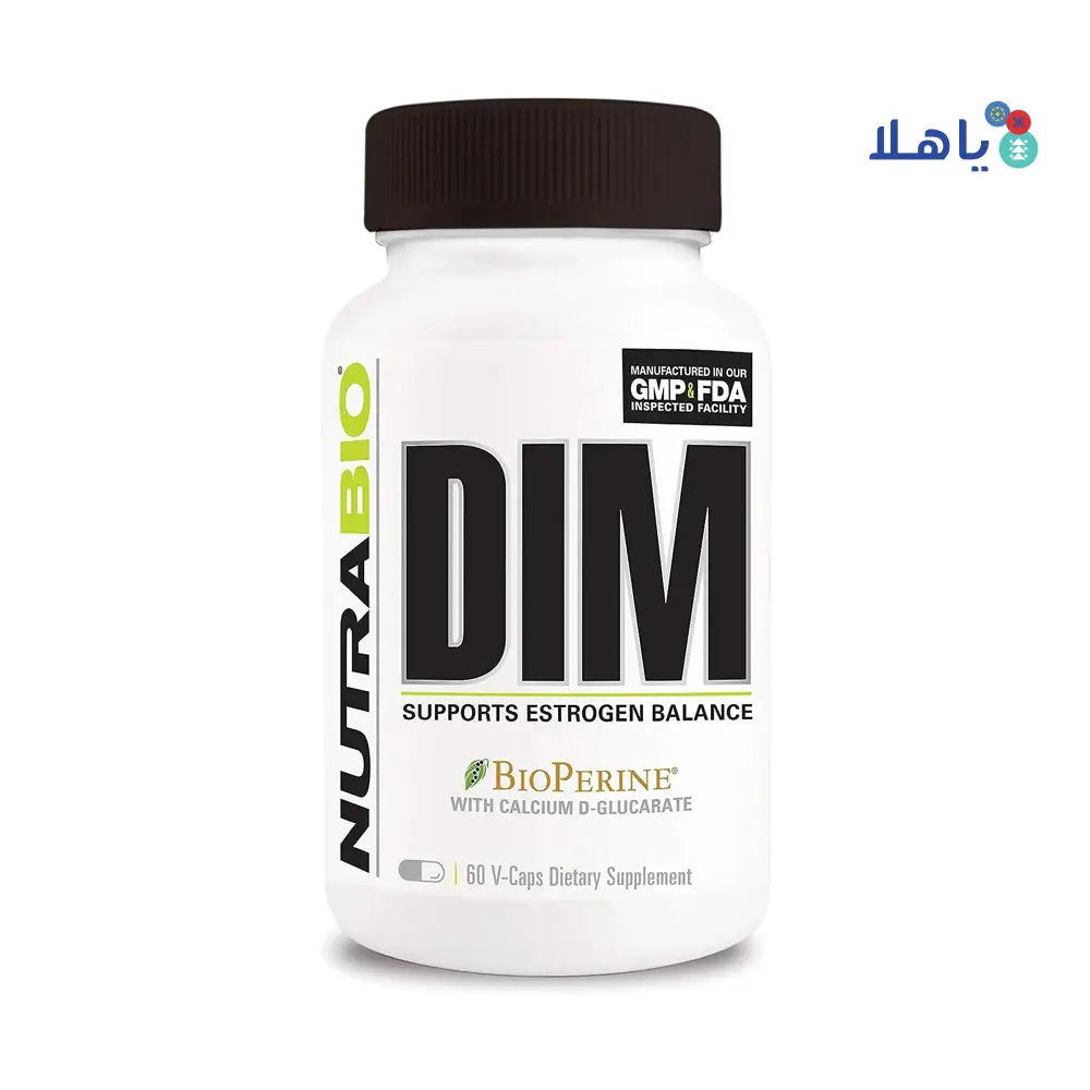 NUTRABIO DIM SUPPORTS ESTROGEN BALANCE 60 CAPS