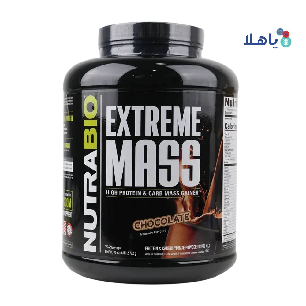 Nutrabio Extreme Mass Chocolate 2.722g