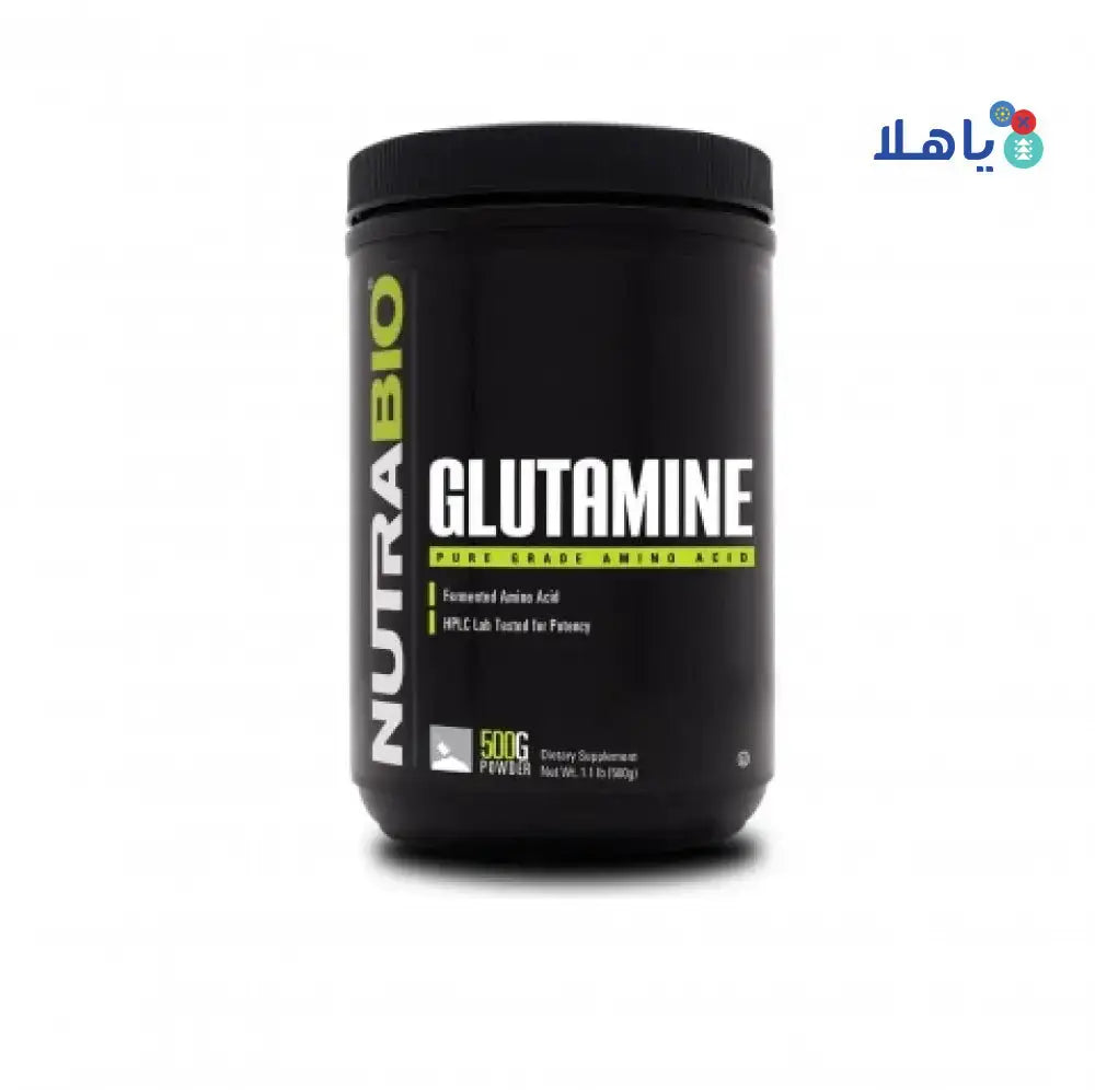 NUTRABIO - Nutrabio Glutamine 500g - Pharmazone - 