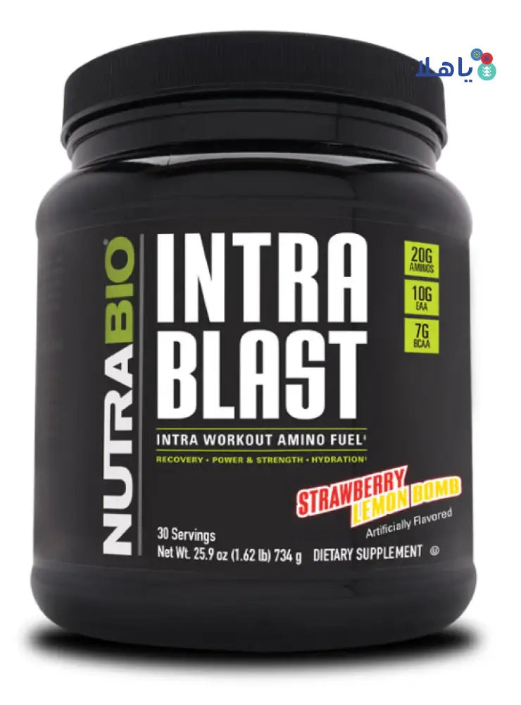 Nutrabio Insta Blast 734g - Strawberry Lemon Bomb Flavor