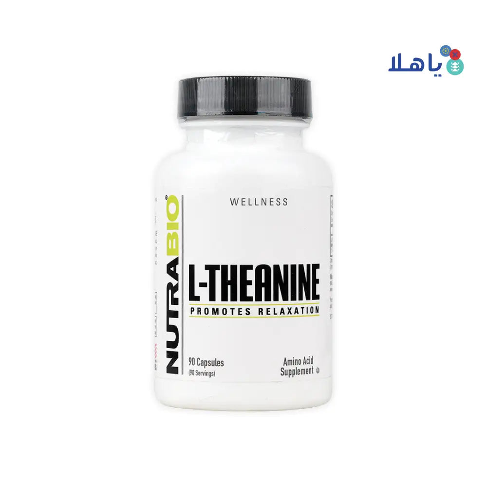 Nutrabio L-Theanine 200mg 90 Capsules