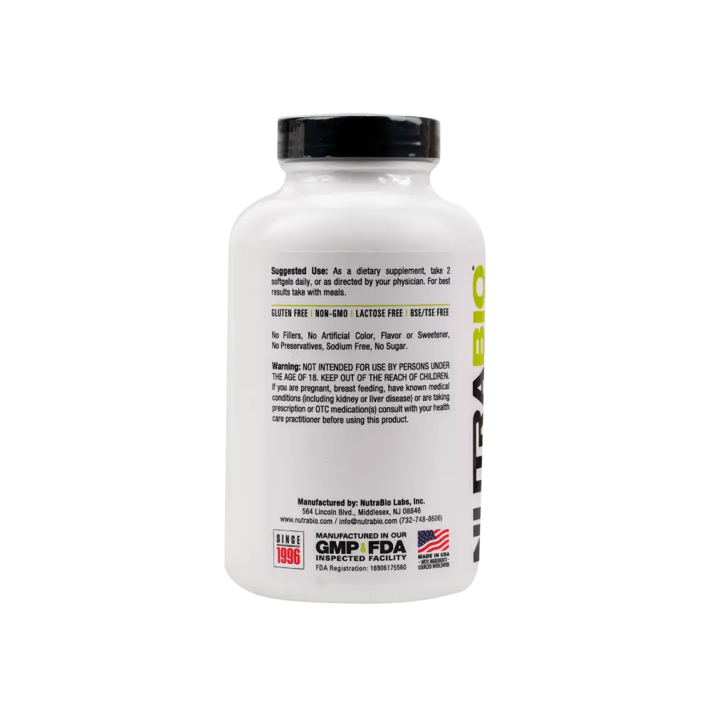 NUTRABIO OMEGA-3 FISH OIL 150CAP