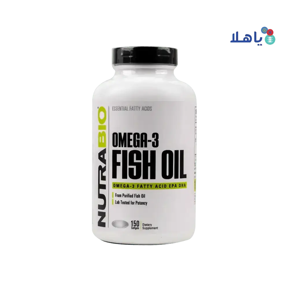 NUTRABIO - Nutrabio Omega - 3 Fish Oil 150Cap - Pharmazone - 