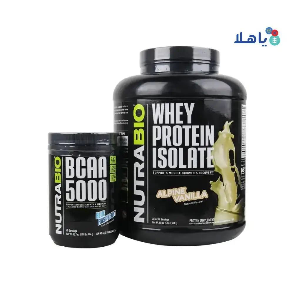 NUTRABIO - Nutrabio Protein Isolate + BCAA Set - Pharmazone - 