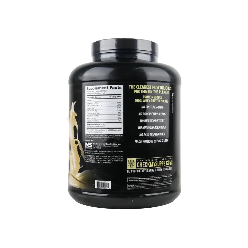 NUTRABIO WHEY PROTEIN ALPINE VANILLA 2.268G