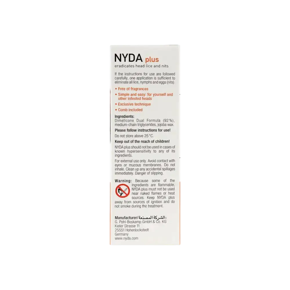 PHARMA MED - Nyda Plus Lice 100Ml - Pharmazone - 